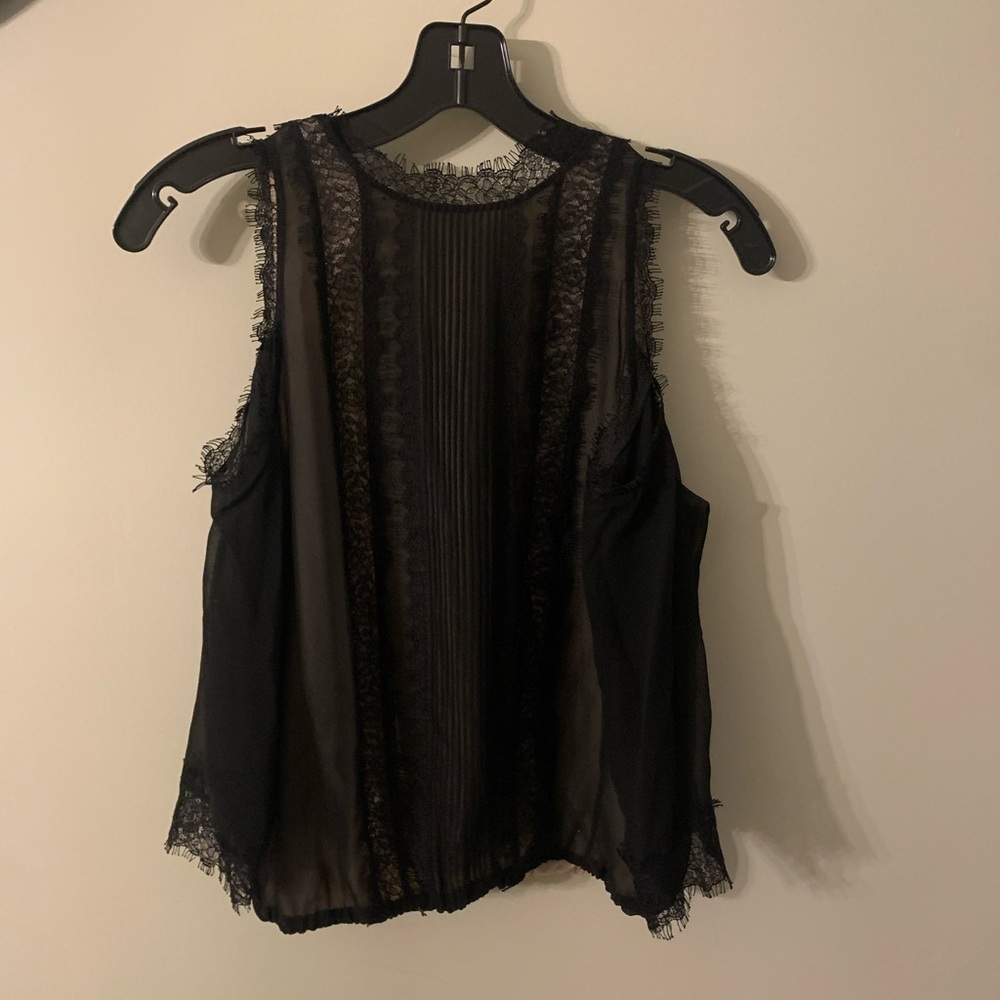 Alice + Olivia, Black Lace, shoulders show, Size S